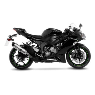 LeoVince LV One EVO Slip-On Exhaust for Kawasaki ZX-6R